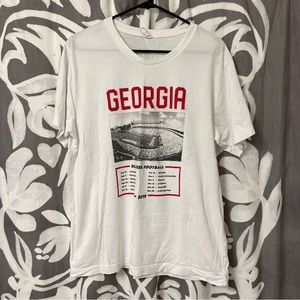 UGA Georgia Bulldog Football Tee